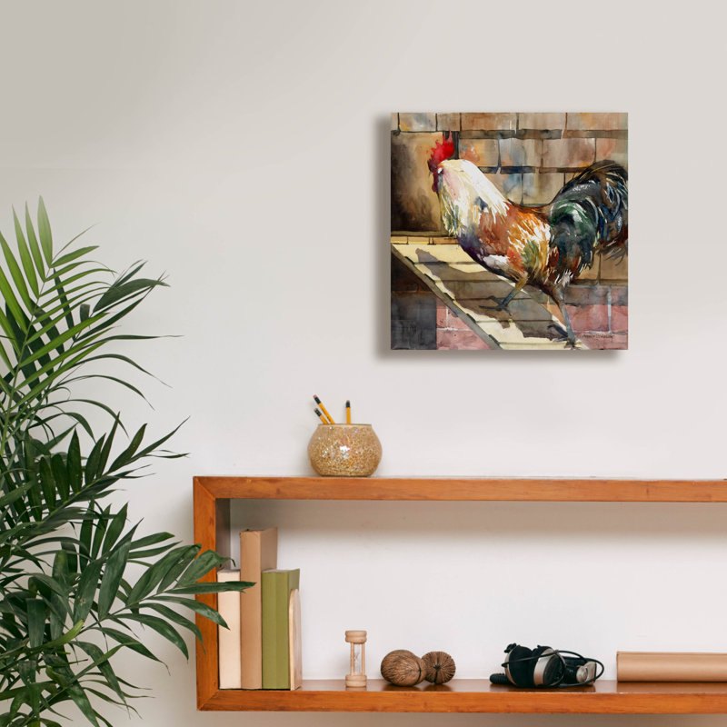 «August the Plank» par Augustel Beukenkamp, August Grove, H 12 po x l 12 po x P 0,75 po