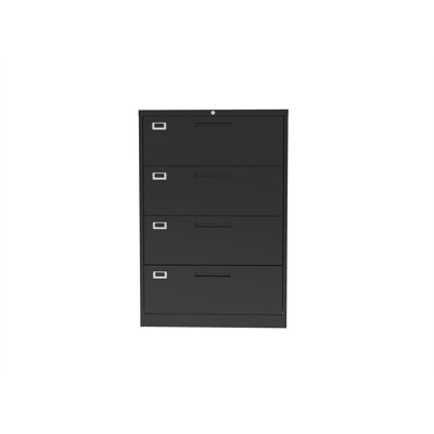 Bradnon 35.43'' Wide 4 -Drawer Steel File Cabinet