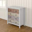 Delao Solid Wood 79 cm W Chest of 5 Drawers