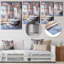 «Bathroom Pastel Serenity II», reproduction d'art mural en métal pour salle de bain-1937602805