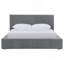 Lit plateforme tapissier Weselyn