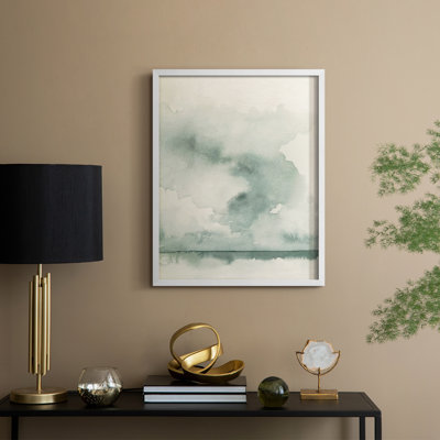 Ocean Impression II Framed Print - Solid Wood