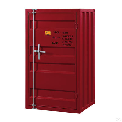 Red Modern Finish Chest