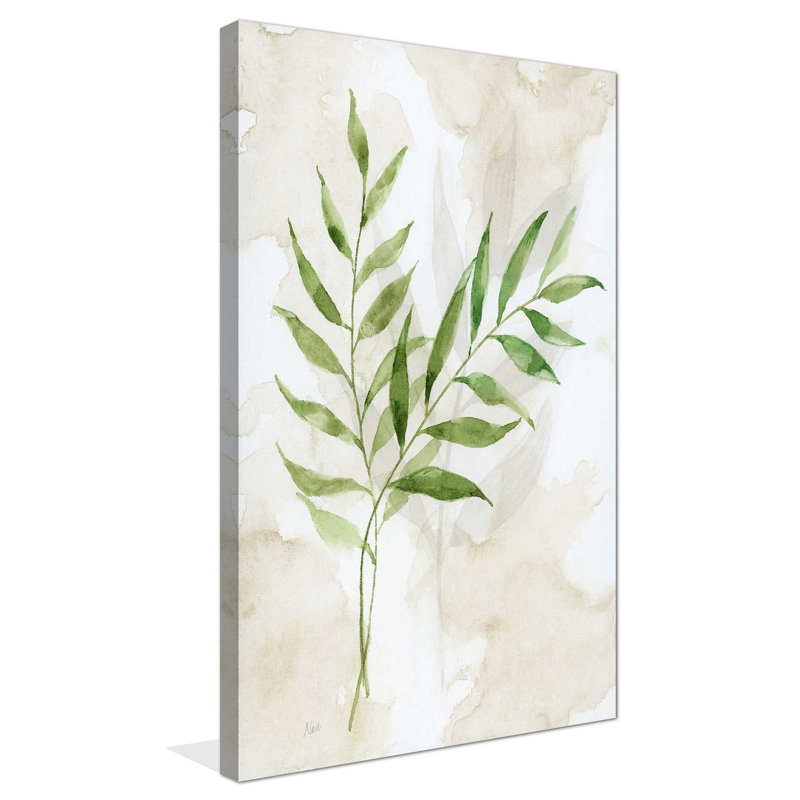 " Botanical Bliss I " by Nan Painting Print, 30" H x 18" W x 1" D, Wrapped Canvas