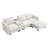 [VIDEO+NEW]109*57" Modern Sectional Cloud Sofa With Console