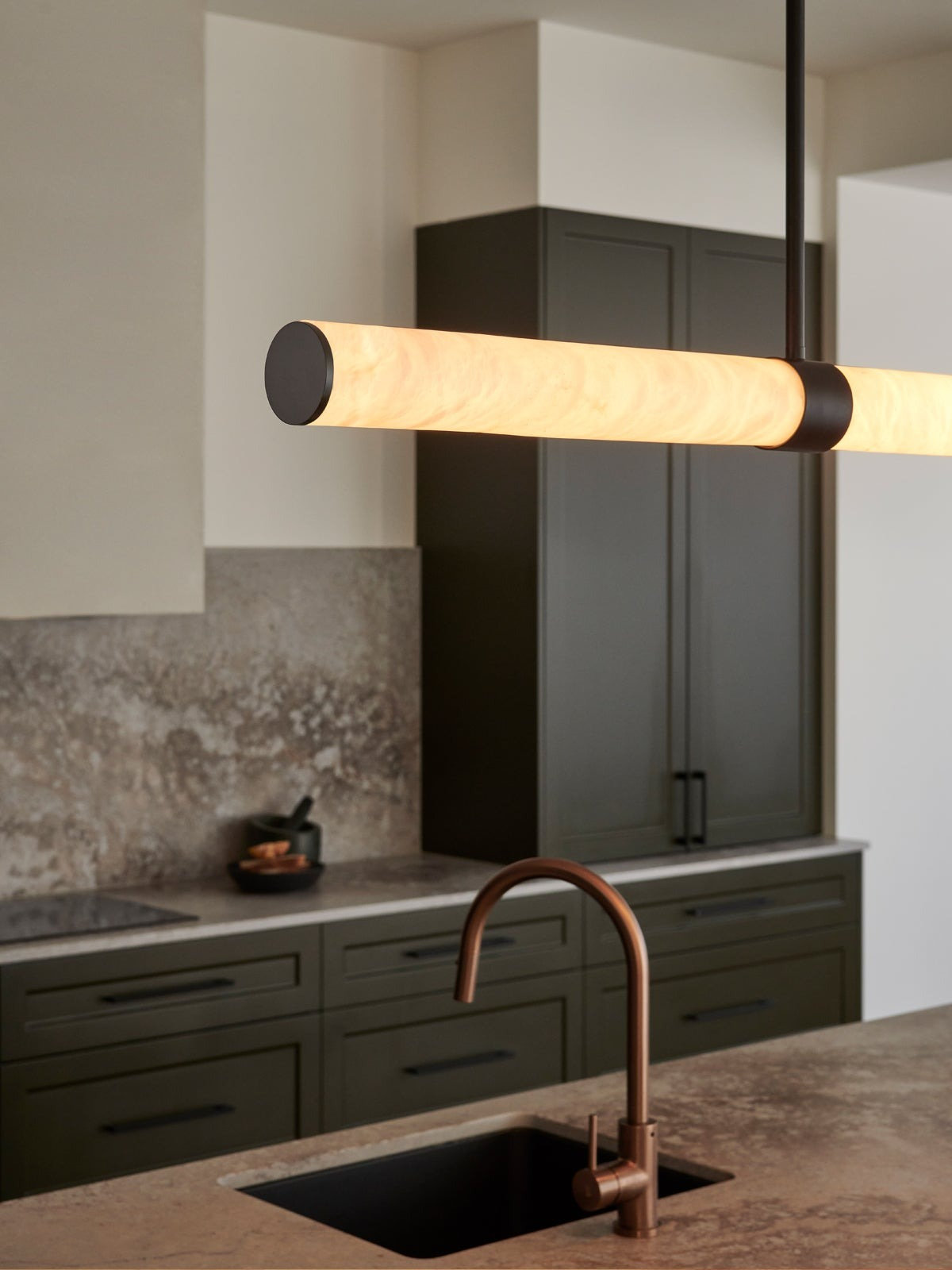 Conners Single Light Pendant, Black