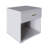 Novara Single Drawer Low Profile Nightstand-527298515