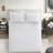 Comfortable Reversible Bedding Sets, Soft Polyester, Stylish White, Home Bedroom