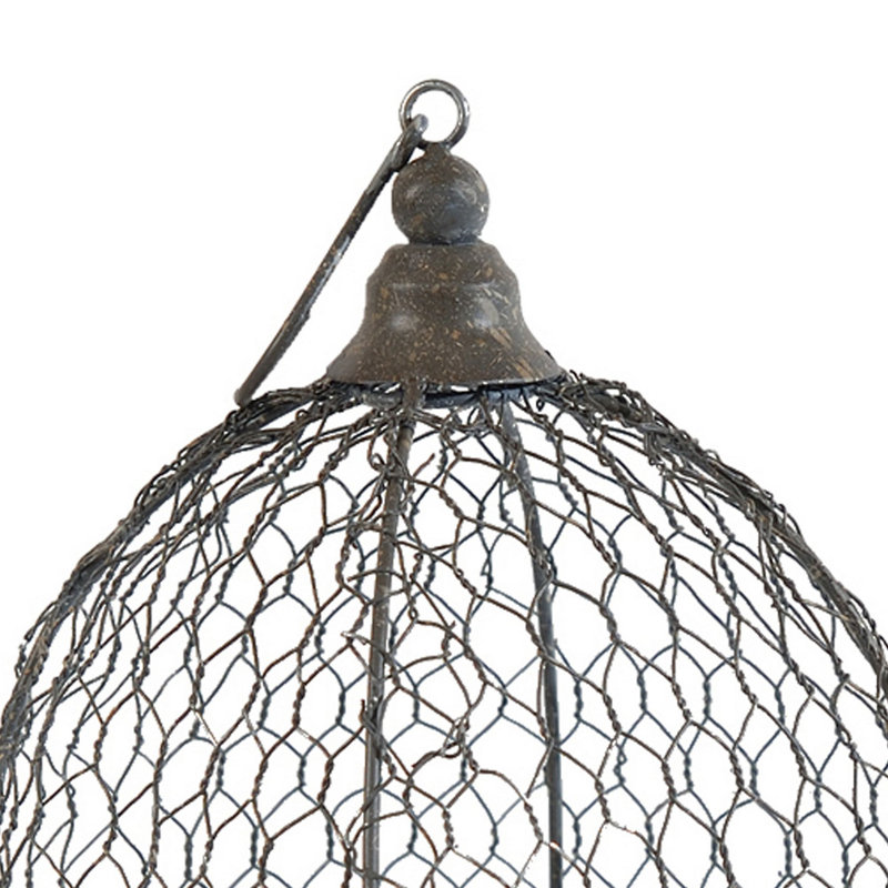13'' H Iron Wall Lantern