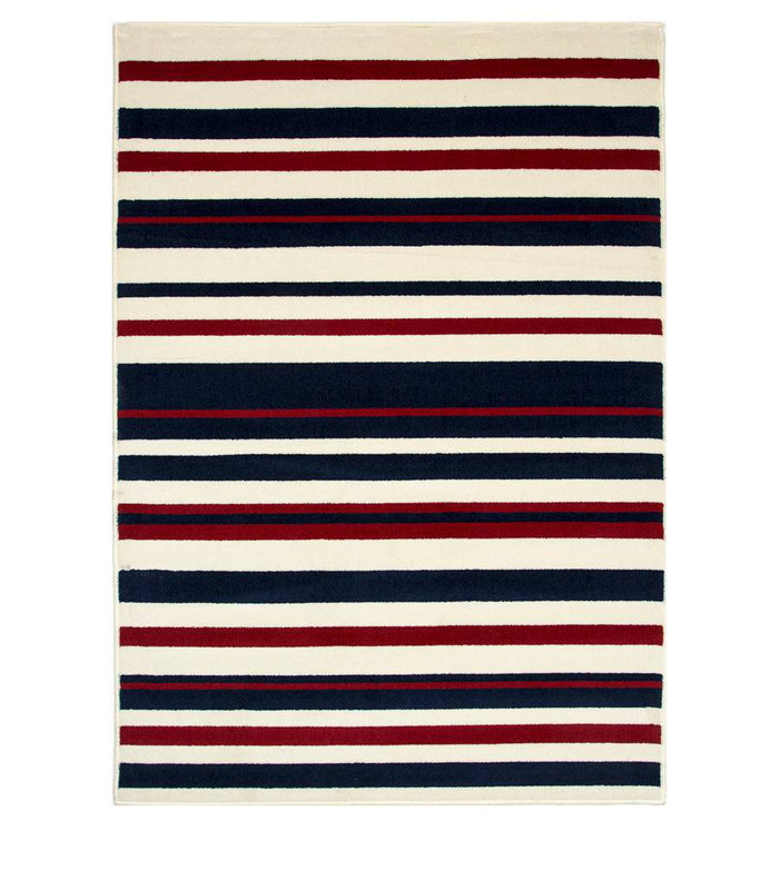 Sandy Point Striped Area Rug, Rectangle 120 x 170cm