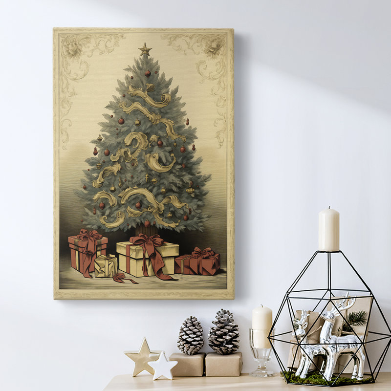 Art des Fêtes de Noël - Toile tendue avec châssis CDXCII, H 24 po x l 16 po