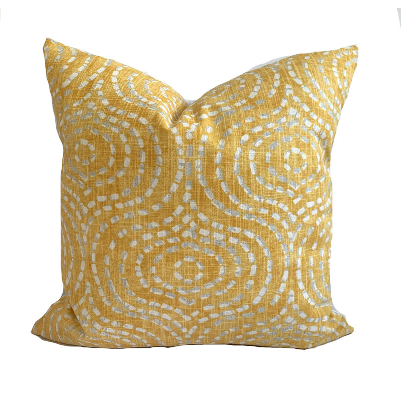  Housse de coussin 100% coton, 21,5 po x 21,5 po