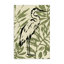 Feuilles tropicales et toile d'oiseaux par June Erica Vess-1383049429