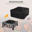 Kistler Square Steel Wood Burning Fire Pit