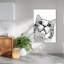 «Curious Cat Looking Contemporary», art mural-129149364