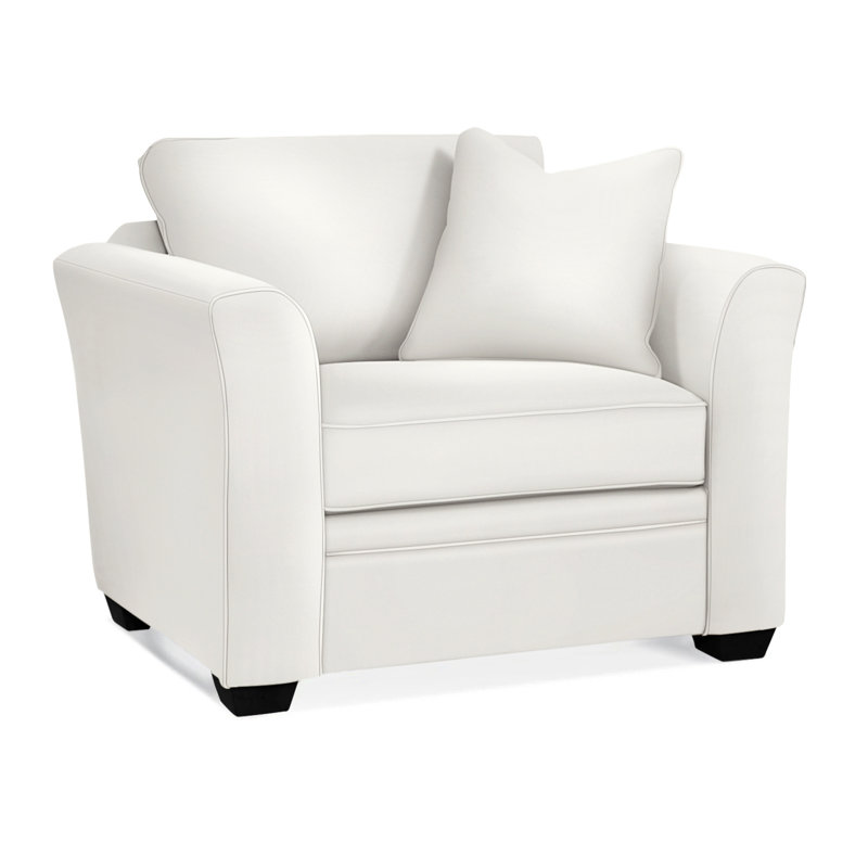 Bridgeport Armchair, Black, Elite Ivory; 0321-91