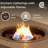47-Inch Beige Aluminum 31 Fire Pit Table With 50,000 And Ice Bucket, Featuring Adjustable Flame Control Outdoor Propane In 4.5 Creating A Warm Cozy Space-868007489-868007488