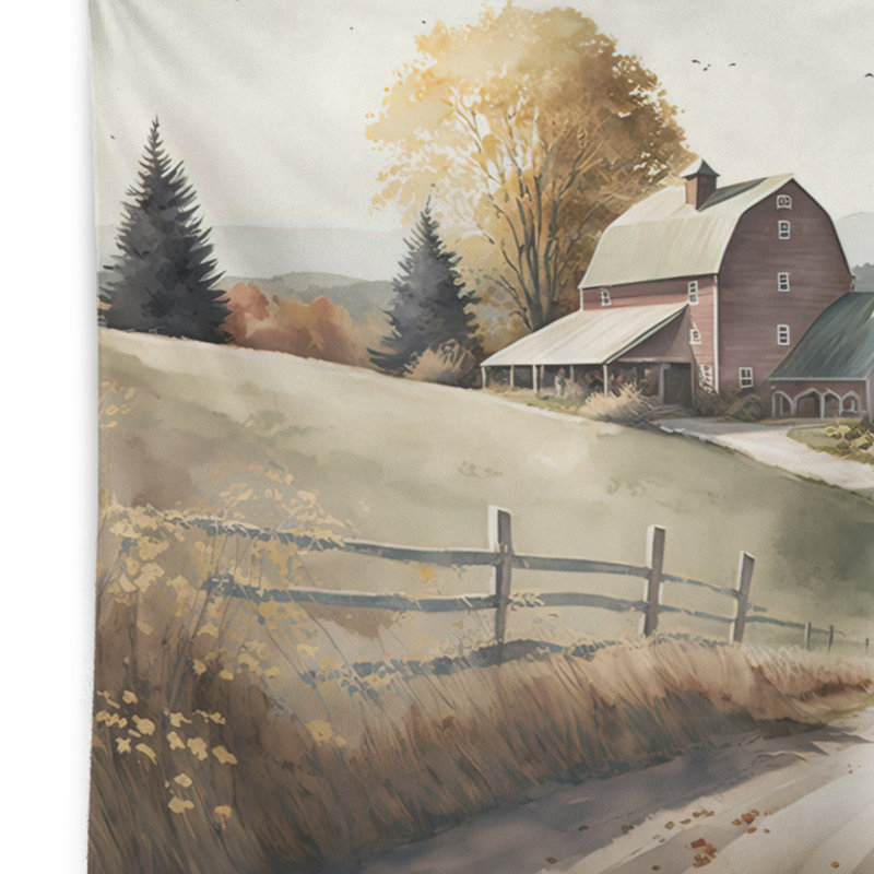 Polyester Tapestry, 32" H x 39" W
