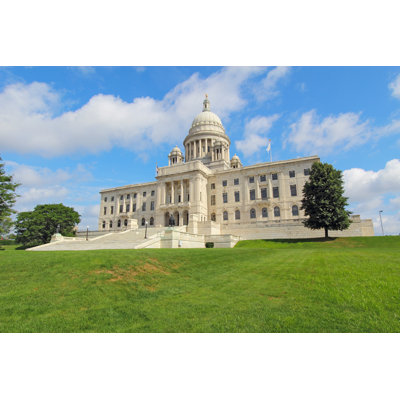 The Rhode Island State House 1 Piece Wrapped Canvas Wall Art