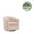 Coeur Velvet Swivel Barrel Chair-1557877589