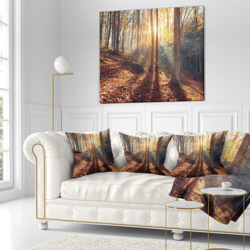 Coussin Schafer Landscape, 18 po x 18 po, Coussin décoratif