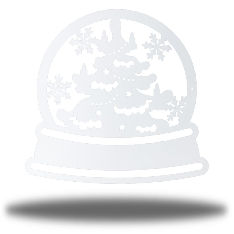 Boule à neige Eine, Blanc, H 24 po x l 24 po