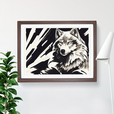 Wolf - Framed Print