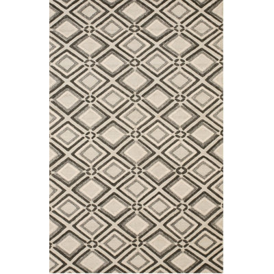 Wool Geometric Area Rug