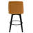 Swivel Upholstered 30'' Counter Stool Wood Leg-93801830-93801834-124606442