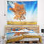 Paysage avec tapisserie d'arbre d'automne solitaire-28502187