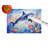 Dolphin Glass Cutting Board Large