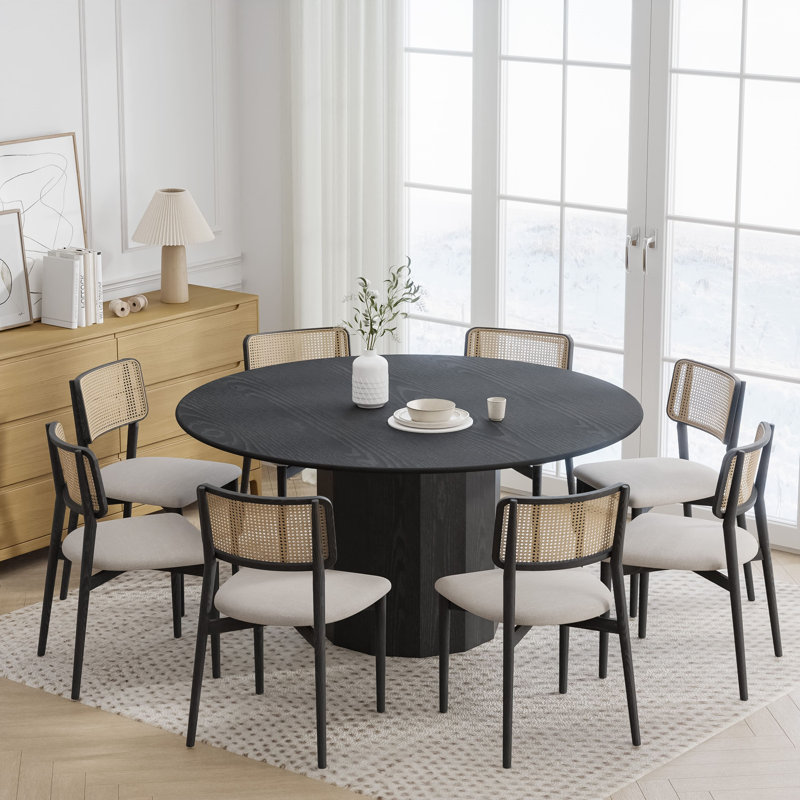 Table de salle à manger 60 po, 30"H x 60"L x 60"W