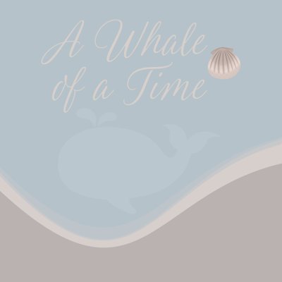 «A Whale Of A Time On Canvas» par Lauren Rader, reproduction