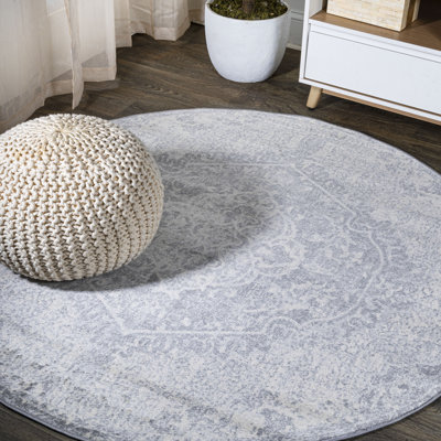 Tapis gris / ivoire Ademar