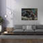 «Bungalow Rose» Black Panther 42 par David Stribble, art mural sur toile-1227119658