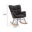 Chaise berçante rembourrée Modern Minimalist-1331658005