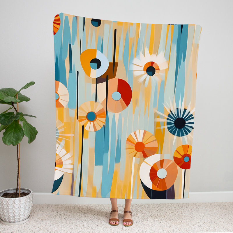 Throw Blanket, 51" W x 60" L