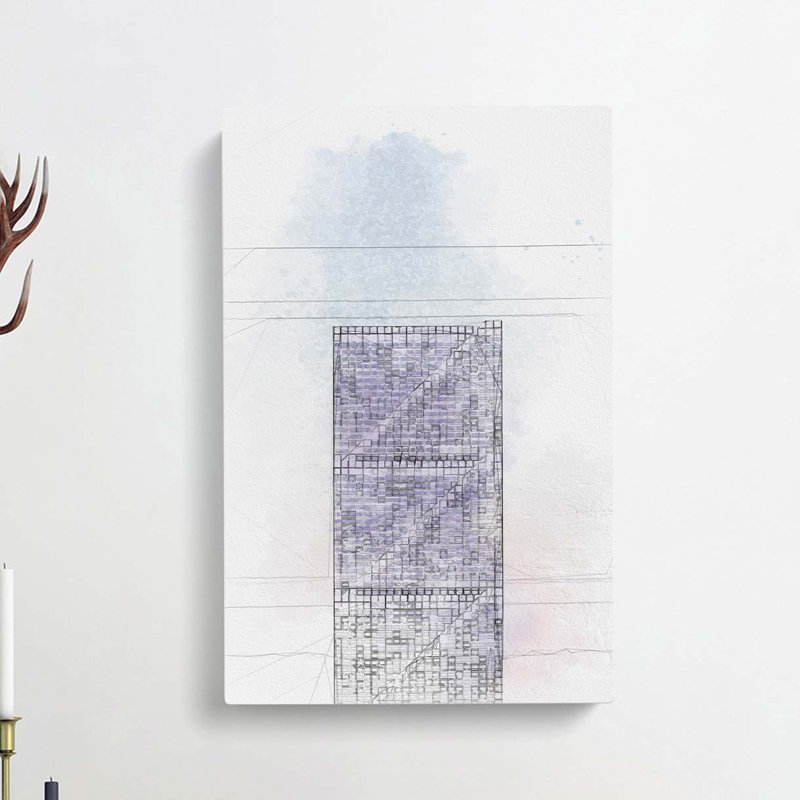 Sketching The Architecture Vol.66 - Wrapped Canvas, 50cm H x 35cm W x 3cm D