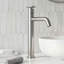 Robinet de lavabo vasque à poignée simple H 12 po Ruxton-61598625