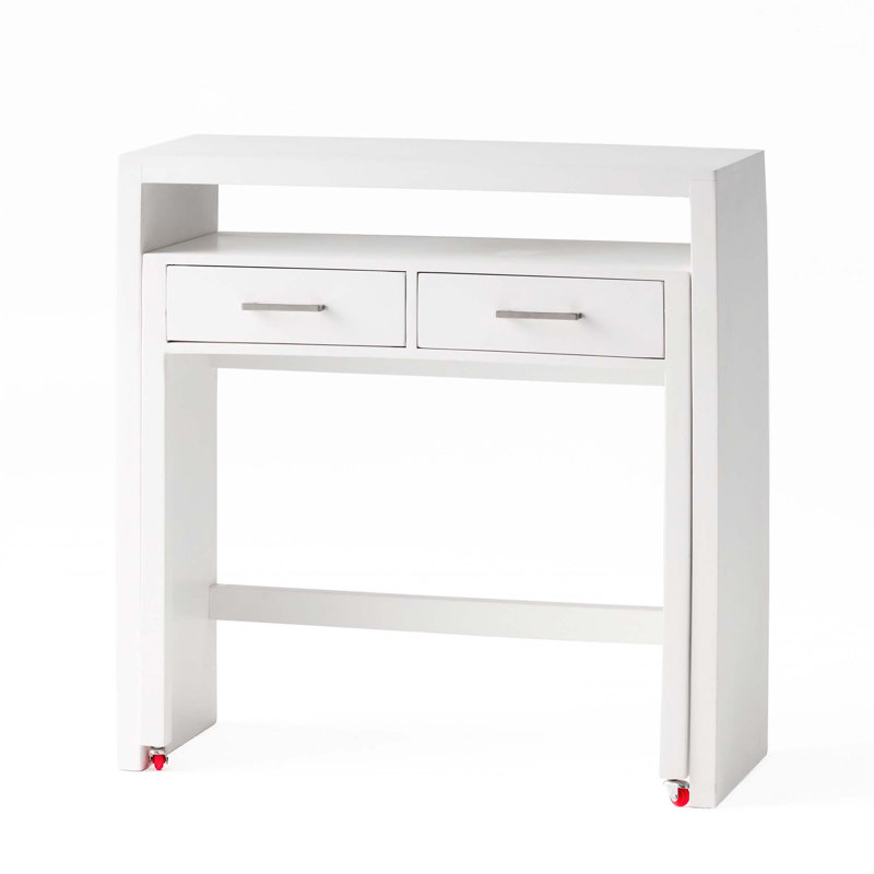 Bureau avec console supérieure