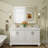 Aevar Tempered Glass and Aluminum Alloy Framed French Cleat Mounted Wall Mirror with 5-Year Warranty-397524566-384154455