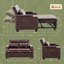 Canapé-lit rembourré convertible pour lit double-1211528767