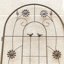 Ensemble de 2 treillis de jardin en métal 71 po x 19,7 po antirouille pour plantes grimpantes-129460411