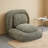 Foldable Lazy Sofa Couch (Green)-386087311