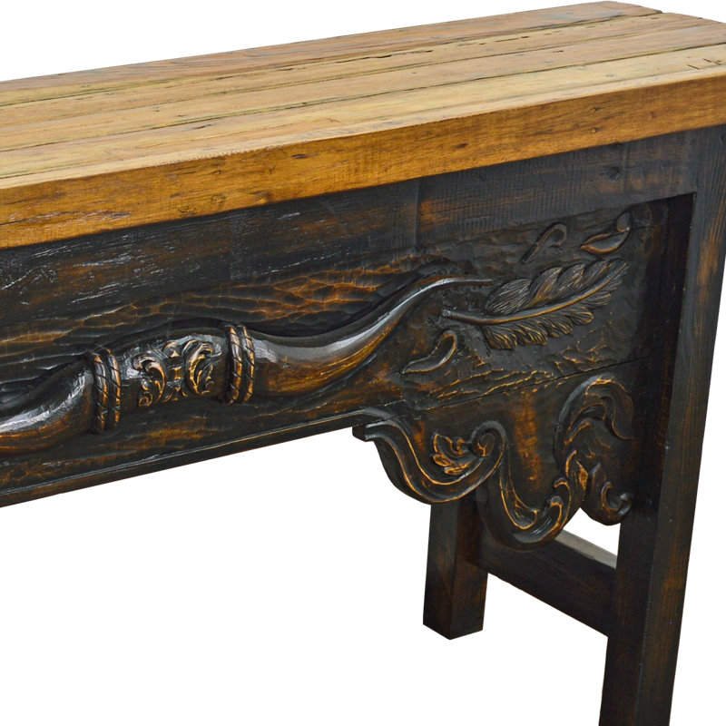 Dellahoy 74.5'' Solid Wood Console Table
