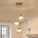Stacyann 3 - Light Dimmable Round Crystal Chandelier with Crystal Lampshade, Dining Room Light Fixture Over Table with Adjustable Height