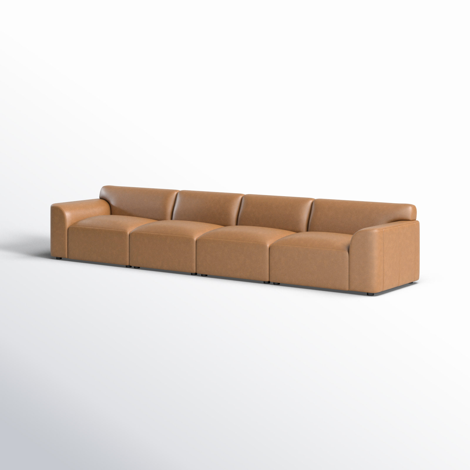 Morell 4-Piece Genuine Leather Sofa