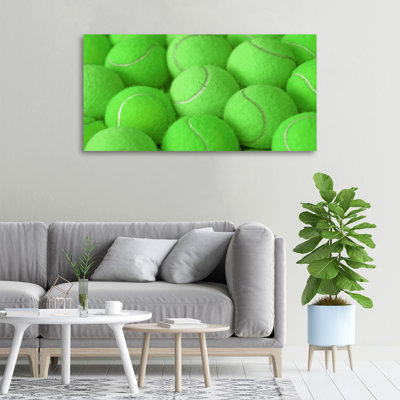 Tennis Balls 1 Piece Wall Art on Canvas