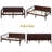 Versatile Solid Wood Daybed Sofa Bed – Storage Guest Bed, Modern Design, 600lb Weight Capacity, No Box Spring Needed-498055173-498055227