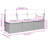  Garden Sofa Black, Cream White